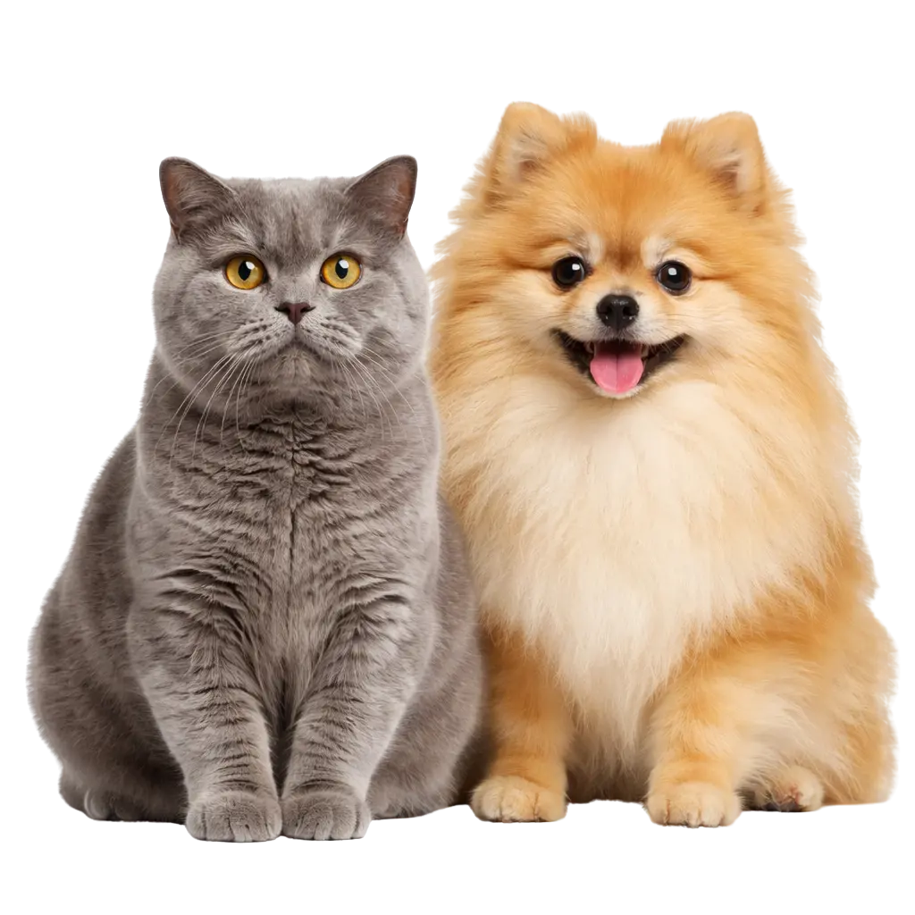Kedi ve köpek görseli